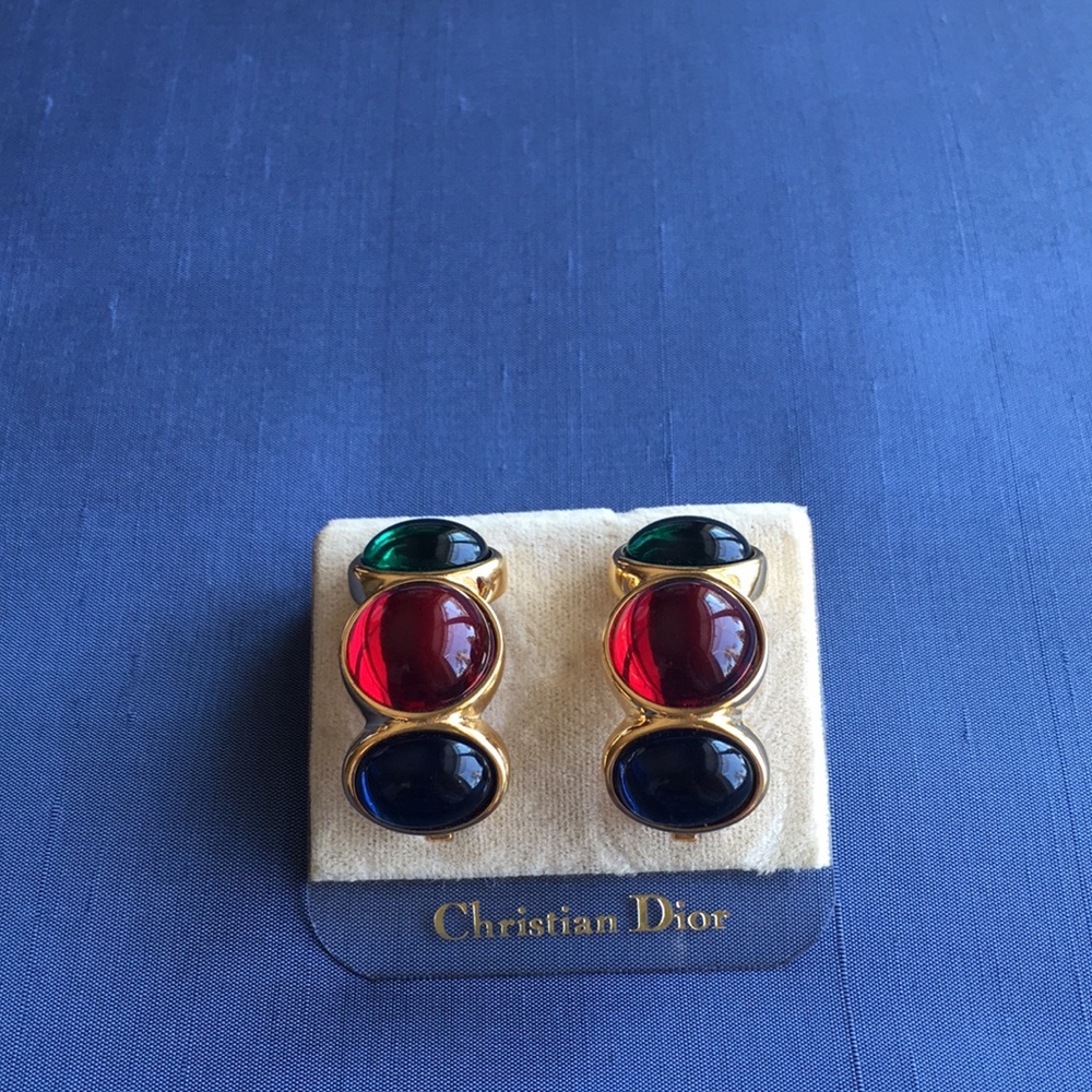 Christian Dior vintage earrings